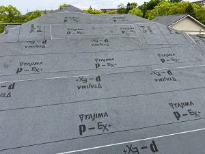 春日井市でルーフィング施工