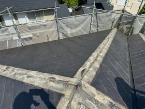 春日井市で傷んだカラーベスト屋根